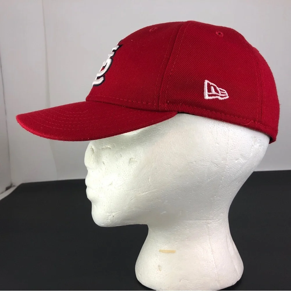 New Era St Louis Cardinals MLB 39Thirty Red Stretch Fitted Youth Baseball‎ Hat